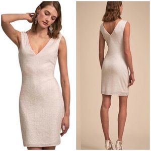 BHLDN Pearl Ivory Sequin Formal Dress 4